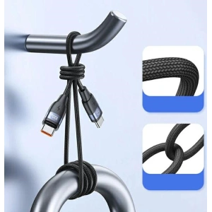 Kup Kabel USAMS U85 US-SJ632 USB-C / USB-C 100W 1.2m PD Fast Charging czarny/black - USA1110 - {ean13} - Sklep Home Screen