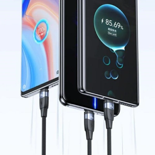 Kup Kabel USAMS U85 US-SJ632 USB-C / USB-C 100W 1.2m PD Fast Charging czarny/black - USA1110 - {ean13} - Sklep Home Screen