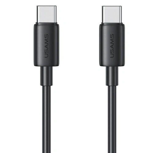 Kup USAMS YD Sorozat USB-C / USB-C 60W 1m Gyors Töltő kábel fekete - USA1113 - {ean13} - Sklep Home Screen