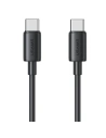 Cablu USAMS YD Series USB-C / USB-C 60W 1m Încărcare rapidă negru/black