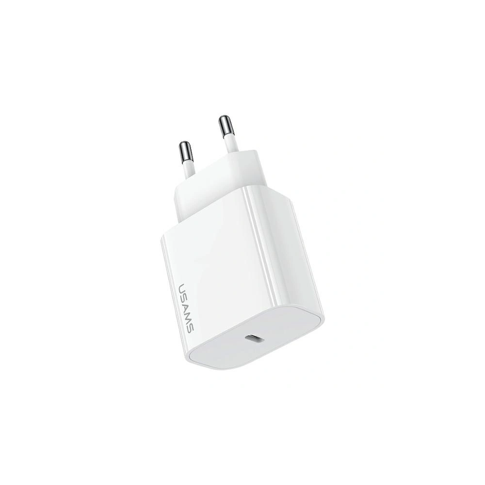 Ładowarka sieciowa USAMS T65 US-CC226 USB-C 20W PD Fast Charging biały/white