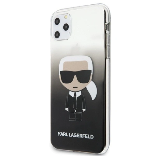 Kup Karl Lagerfeld KLHCN65TRDFKBK iPhone 11 Pro Max černý/black Gradient Ikonik Karl - KLD184BLK - {ean13} - Sklep Home Screen