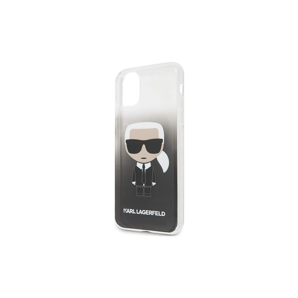 Karl Lagerfeld KLHCN65TRDFKBK iPhone 11 Pro Max czarny/black Gradient Ikonik Karl