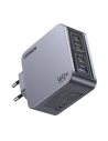 Síťová nabíječka UGREEN Nexode Pro 160W GaN USB-A, 3xUSB-C šedá