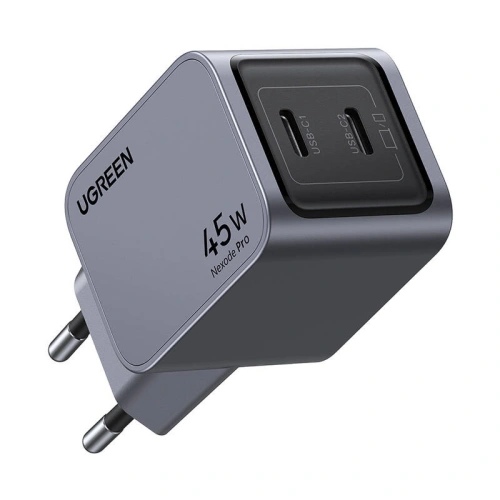 Kup UGREEN Nexode Pro 45W 2xUSB-C hálózati töltő szürke - UGR1840 - {ean13} - Sklep Home Screen
