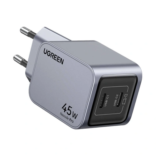 Kup UGREEN Nexode Pro 45W 2xUSB-C hálózati töltő szürke - UGR1840 - {ean13} - Sklep Home Screen