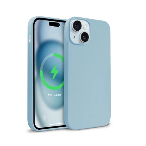 Kup Etui Crong Color Cover Magnetic Apple iPhone 15 MagSafe albastru - CRG759 - {ean13} - Sklep Home Screen