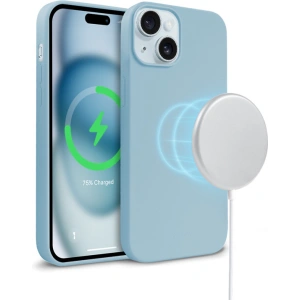 Buy Crong Color Cover Magnetic Apple iPhone 15 MagSafe blue - CRG759 - {ean13} - Home Screen Store Europe