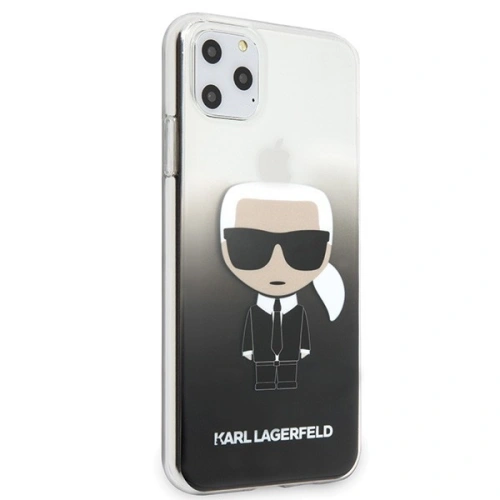 Kup Karl Lagerfeld KLHCN65TRDFKBK iPhone 11 Pro Max černý/black Gradient Ikonik Karl - KLD184BLK - {ean13} - Sklep Home Screen