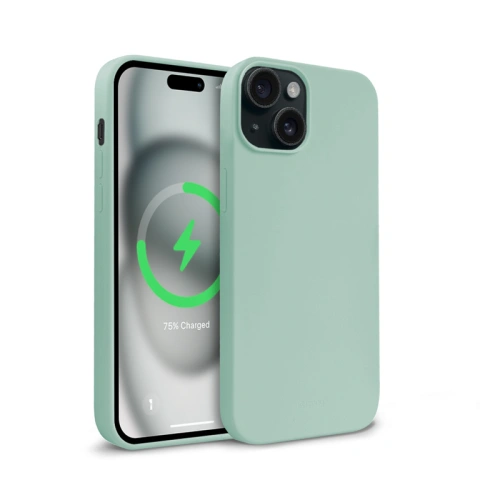 Kup Case Crong Color Cover Magnetisch Apple iPhone 15 MagSafe mintgrün - CRG760 - {ean13} - Sklep Home Screen