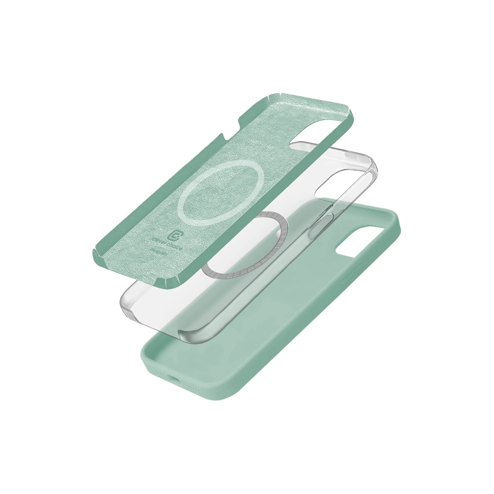Etui Crong Color Cover Magnetic Apple iPhone 15 MagSafe miętowy