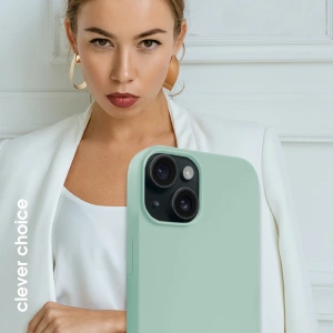 Buy Crong Color Cover Magnetic Apple iPhone 15 MagSafe mint - CRG760 - {ean13} - Home Screen Store Europe