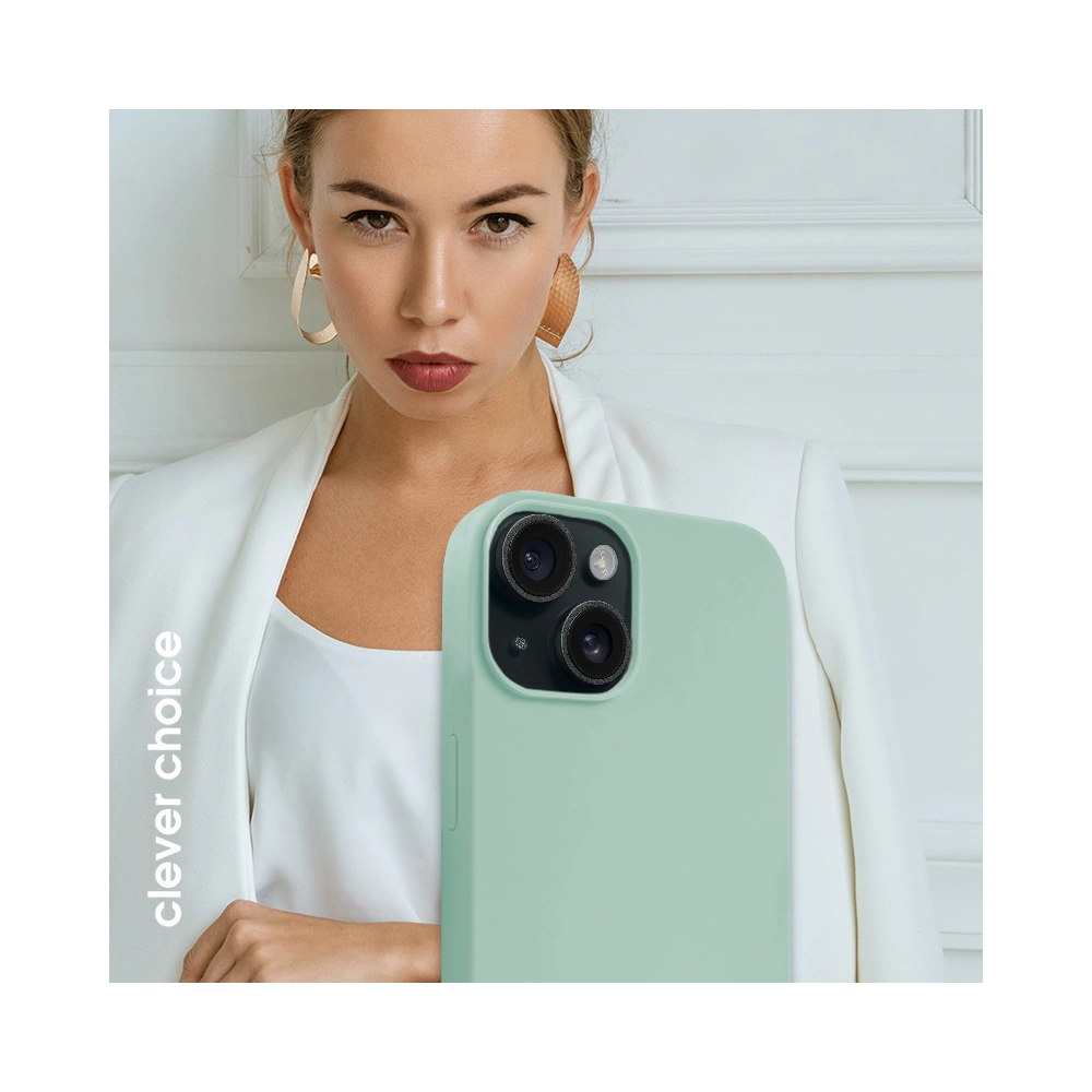 Etui Crong Color Cover Magnetic Apple iPhone 15 MagSafe miętowy