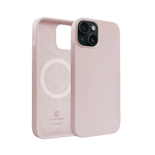 Buy Crong Color Cover Magnetic Apple iPhone 15 MagSafe sandy pink - CRG761 - {ean13} - Home Screen Store Europe