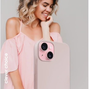 Buy Crong Color Cover Magnetic Apple iPhone 15 MagSafe sandy pink - CRG761 - {ean13} - Home Screen Store Europe