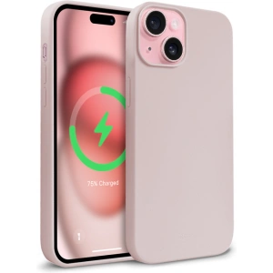 Buy Crong Color Cover Magnetic Apple iPhone 15 MagSafe sandy pink - CRG761 - {ean13} - Home Screen Store Europe