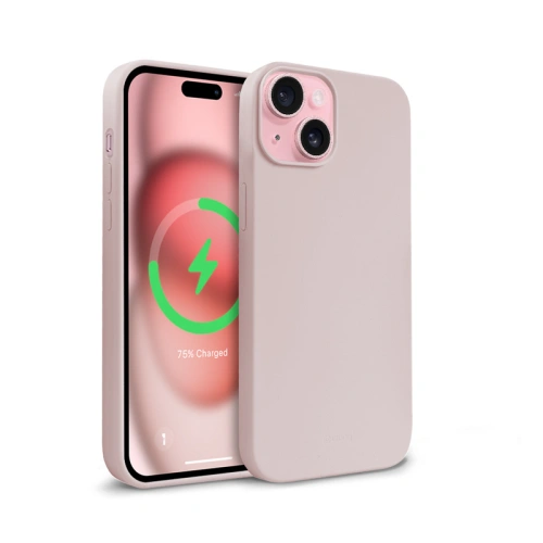 Kup Etui Crong Color Cover Magnetic Apple iPhone 15 MagSafe piaskowy róż - CRG761 - {ean13} - Sklep Home Screen