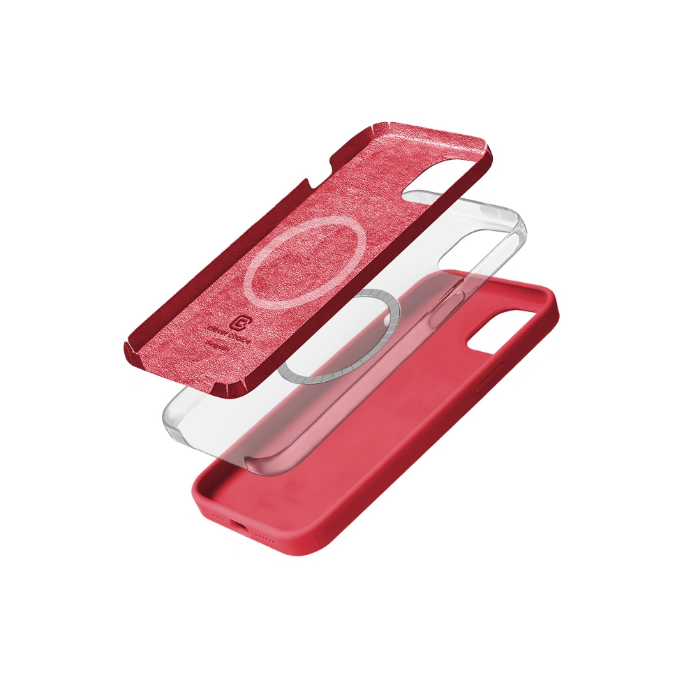 Etui Crong Color Cover Magnetic Apple iPhone 15 Plus MagSafe różowy