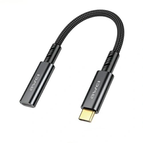Kup AWEI CL-216T USB-C / USB-C adapter fekete - AWEI189 - {ean13} - Sklep Home Screen