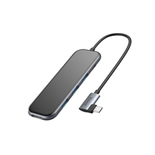 Kup Adaptor 5-în-1 Baseus Hub USB-C la 3x USB 3.0 + HDMI + USB-C PD - BSU684 - {ean13} - Sklep Home Screen