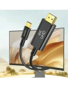 Kup Cablul AWEI CL-212T USB-C / HDMI 4K@30HZ negru/black - AWEI191 - {ean13} - Sklep Home Screen