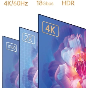Kup Kabel AWEI CL-212T USB-C / HDMI 4K@30HZ schwarz - AWEI191 - {ean13} - Sklep Home Screen
