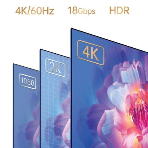 Kup Cablul AWEI CL-212T USB-C / HDMI 4K@30HZ negru/black - AWEI191 - {ean13} - Sklep Home Screen