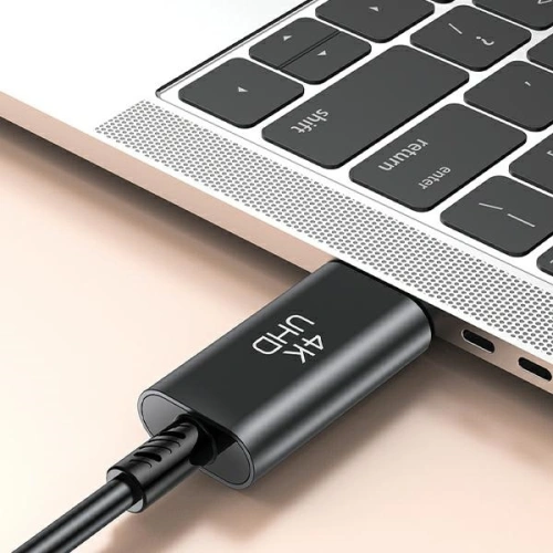 Kup Cablul AWEI CL-212T USB-C / HDMI 4K@30HZ negru/black - AWEI191 - {ean13} - Sklep Home Screen