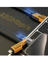 Kup Kabel 4w1 AWEI CL-226 USB-C / Lightning schwarz - AWEI192 - {ean13} - Sklep Home Screen