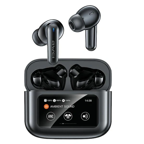 Kup Drahtlose In-Ear-Kopfhörer AWEI T56 TWS ANC Bluetooth 5.4 + Dockingstation schwarz/black - AWEI196 - {ean13} - Sklep Home Screen
