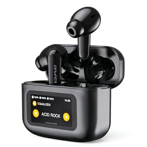 Kup Drahtlose In-Ear-Kopfhörer AWEI T56 TWS ANC Bluetooth 5.4 + Dockingstation schwarz/black - AWEI196 - {ean13} - Sklep Home Screen