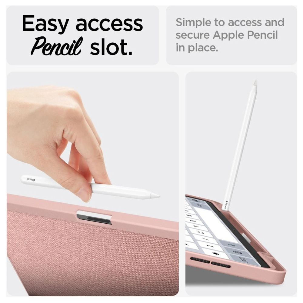 Etui Spigen Urban Fit Apple iPad Air 13" 2024 (6. generacji) Rose Gold