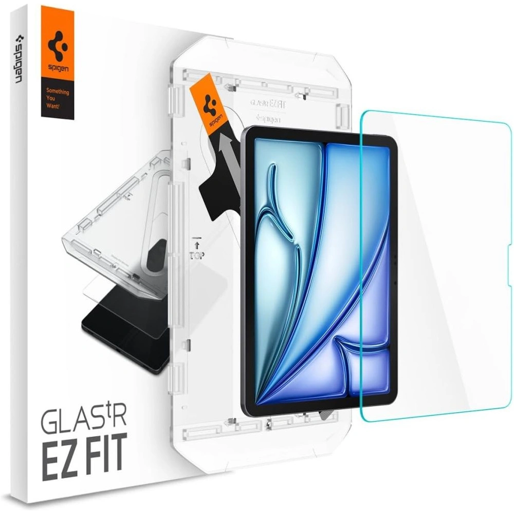 Szkło hartowane Spigen GLAS.tR ez Fit Apple iPad Air 11" 2024 (6. generacji) Clear