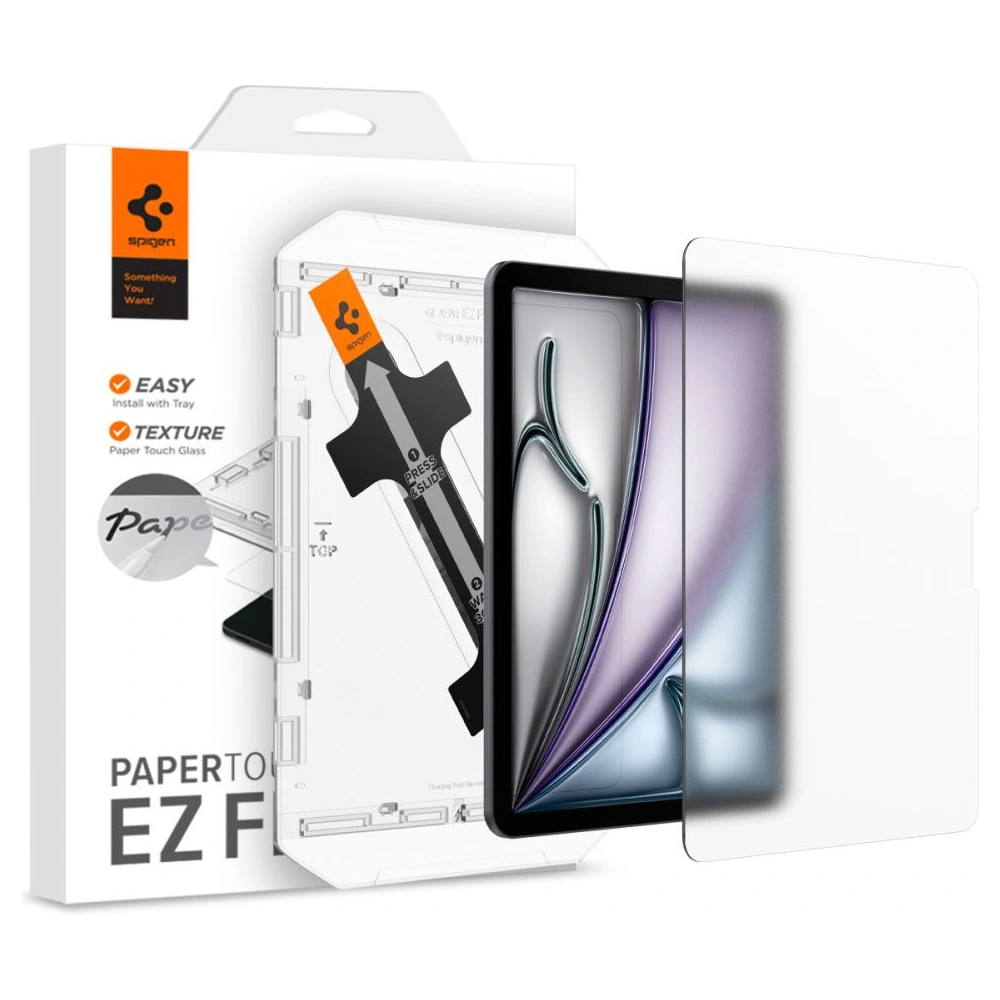 Szkło hartowane Spigen Paper Touch Apple iPad Air 11" 2024 (6. generacji) Matte Clear