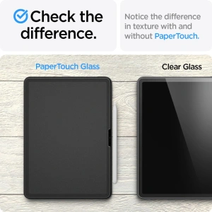 Kup Szkło hartowane Spigen Paper Touch Apple iPad Air 11" 2024 (6. generacji) Matte Clear - SPN3420 - {ean13} - Sklep Home Screen