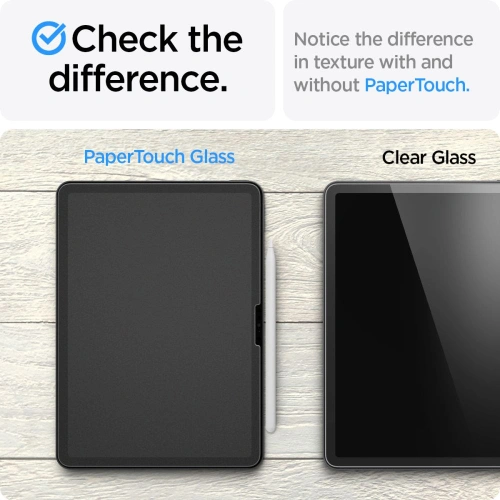 Kup Sticlă întărită Spigen Paper Touch Apple iPad Air 11" 2024 (6. generație) Matte Clear - SPN3420 - {ean13} - Sklep Home Screen
