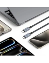 Kup Kábel Tech-Protect Ultraboost Max USB-C / USB-C Thunderbolt 4.0 8K 40Gbps PD 240W 100cm Szürke - THP2841 - {ean13} - Sklep Home Screen