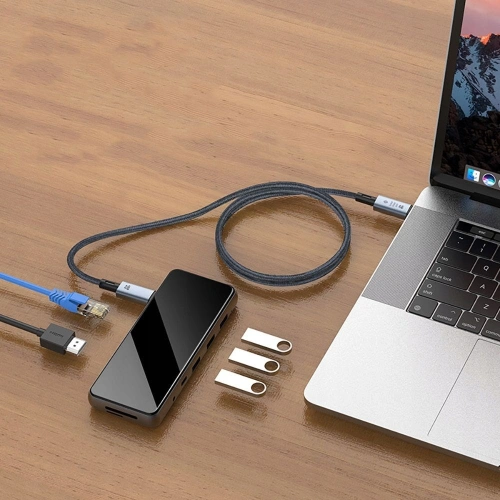 Buy Tech-Protect Ultraboost Max USB-C / USB-C cable Thunderbolt 4.0 8K 40Gbps PD 240W 100cm Grey - THP2841 - {ean13} - Home Screen Store Europe
