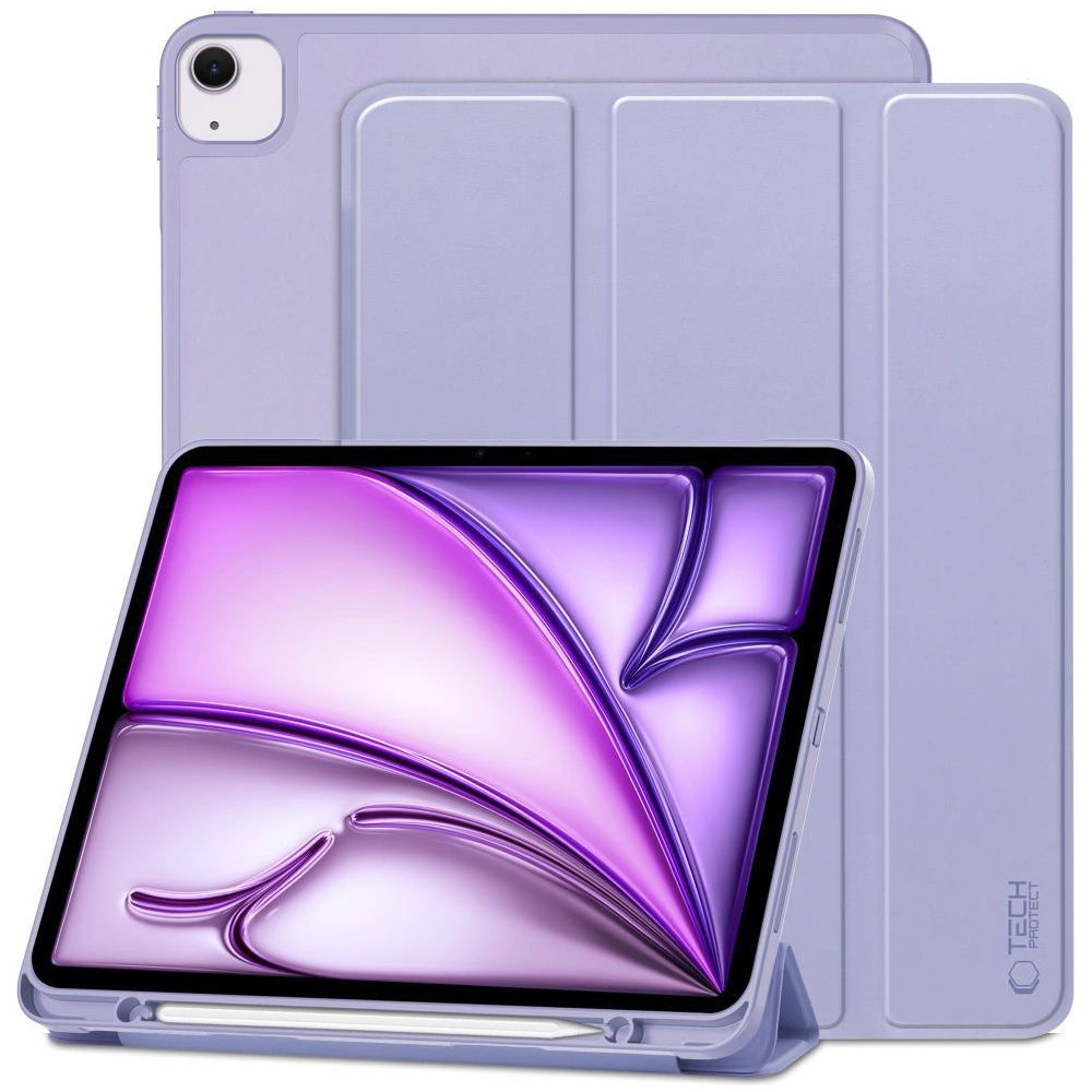 Etui Tech-Protect SmartCase Pen Apple iPad Air 13" 2024 (6. generacji) Violet