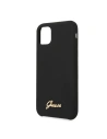 Kup Guess Apple Tasche GUHCN65LSLMGBK iPhone 11 Pro Max schwarz/schwarz Hartschale Silikon Vintage Gold Logo - GUE273BLK - {ean13} - Sklep Home Screen