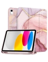 Etui Tech-Protect SmartCase Pen Apple iPad 10.9" 2022 (10. generație) Marble
