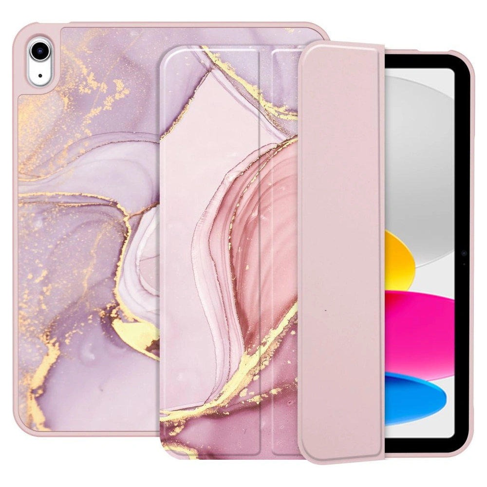 Etui Tech-Protect SmartCase Pen Apple iPad 10.9" 2022 (10. generacji) Marble