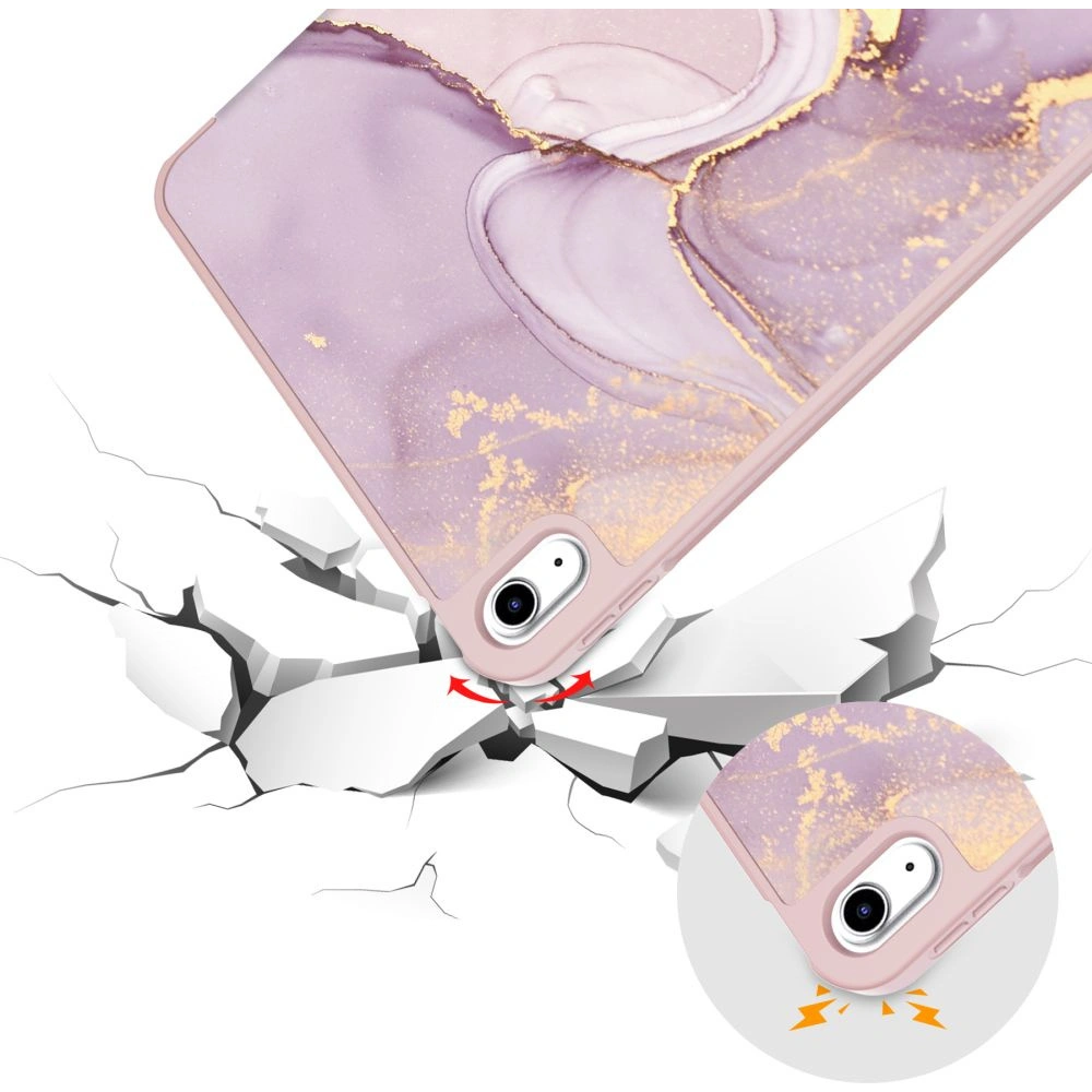 Etui Tech-Protect SmartCase Pen Apple iPad 10.9" 2022 (10. generacji) Marble