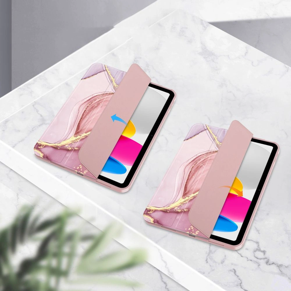 Etui Tech-Protect SmartCase Pen Apple iPad 10.9" 2022 (10. generacji) Marble