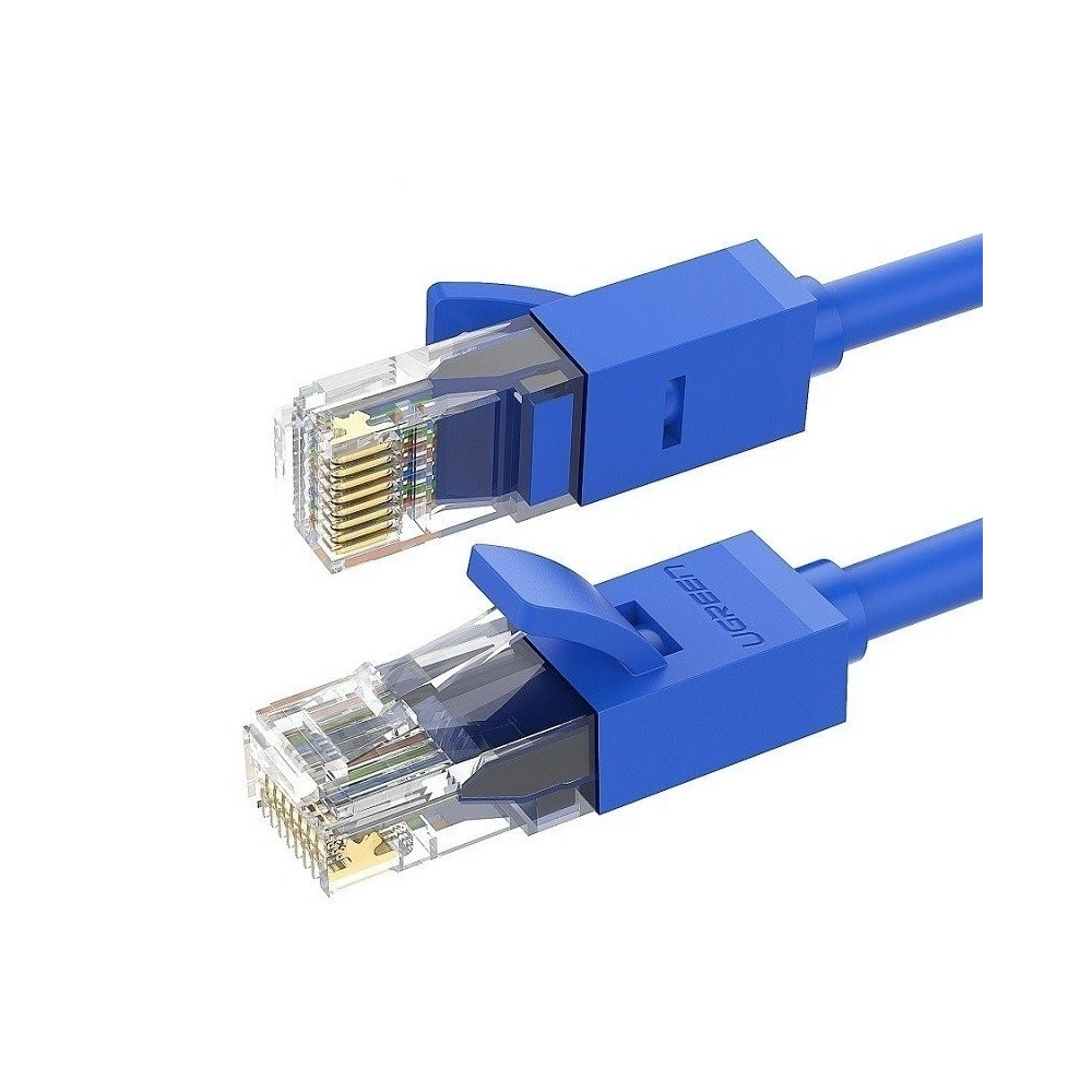 Kabel sieciowy UGREEN Ethernet RJ45, Cat.6, UTP, 1m (niebieski)
