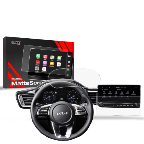 Buy Matte GrizzGlass CarDisplay Protection Kia ProCeed 2018-2024 [2in1] - GRZ10086 - {ean13} - Home Screen Store Europe