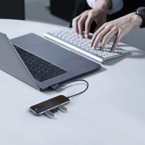 Kup Adaptor 5-în-1 Baseus Hub USB-C la 3x USB 3.0 + HDMI + USB-C PD - BSU684 - {ean13} - Sklep Home Screen
