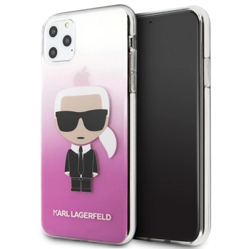 Kup Karl Lagerfeld KLHCN65TRDFKPI iPhone 11 Pro Max růžový/pink Gradient Ikonik Karl - KLD185RS - {ean13} - Sklep Home Screen