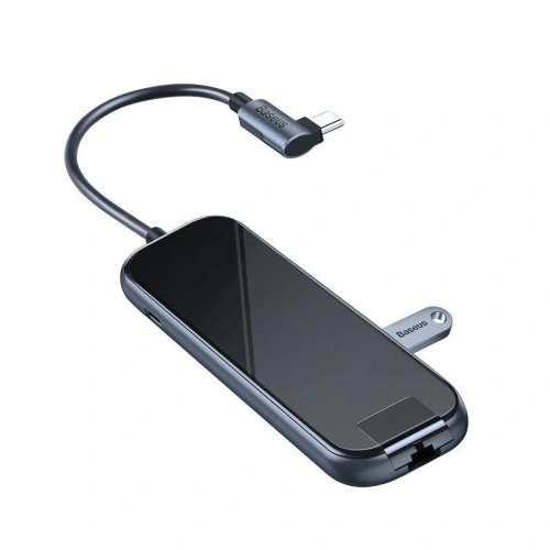 Kup Adapter 6w1 Baseus Hub USB-C 3x USB 3.0 + HDMI + USB-C PD + RJ45 Ethernet - BSU686 - {ean13} - Sklep Home Screen