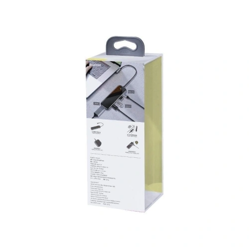 Kup Adaptér 5v1 Baseus Hub USB-C na 3x USB 3.0 + HDMI + USB-C PD - BSU684 - {ean13} - Sklep Home Screen